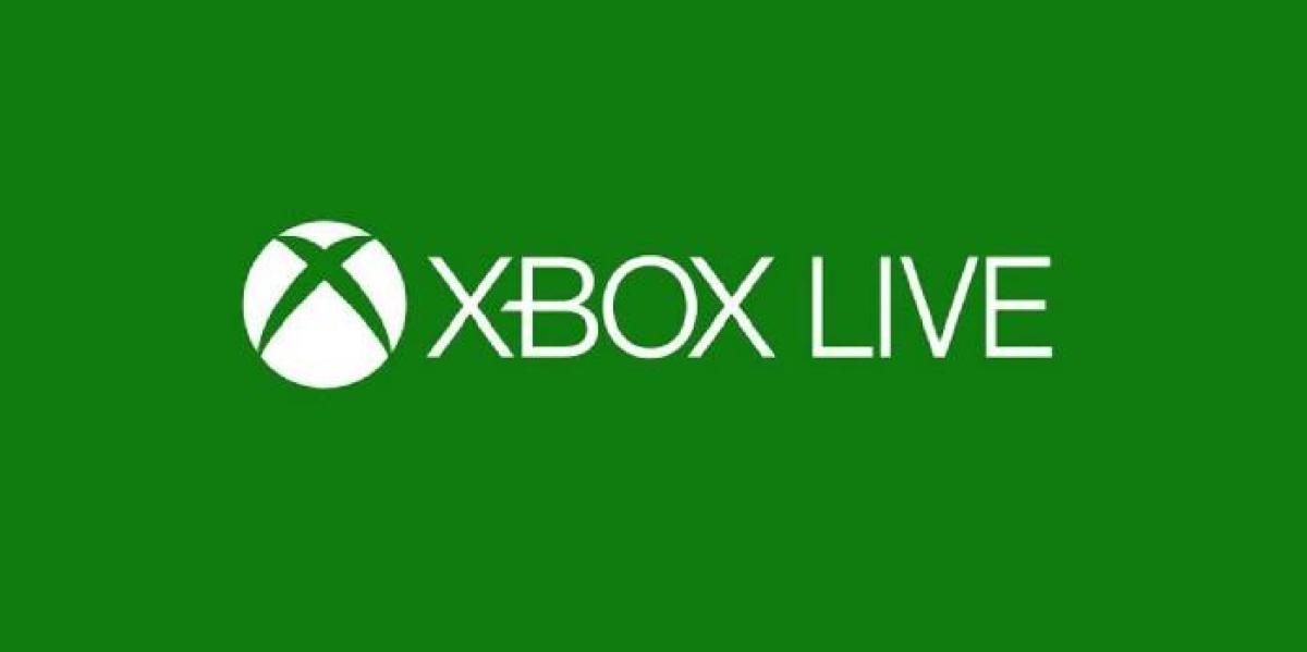 Xbox Live está fora do ar novamente