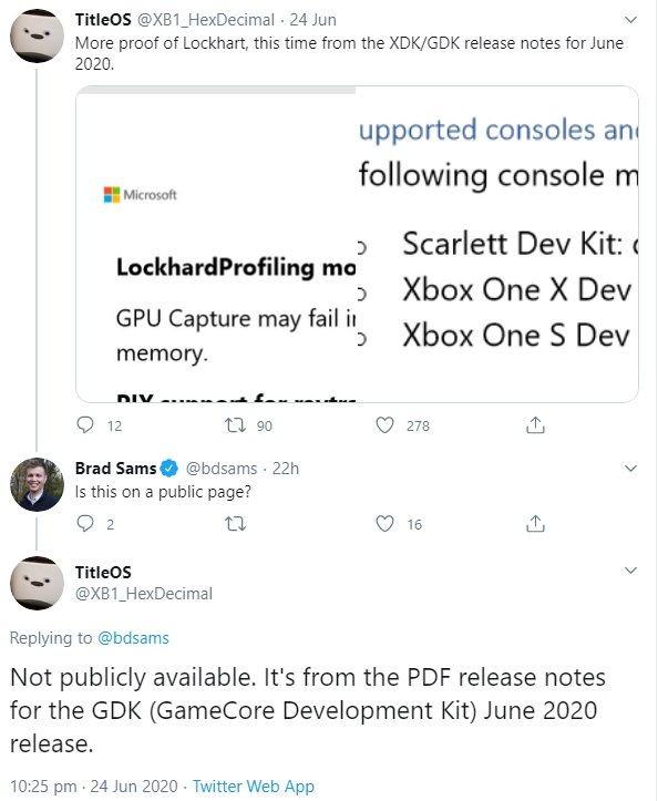 Xbox Lockhart vaza novamente nos documentos do desenvolvedor