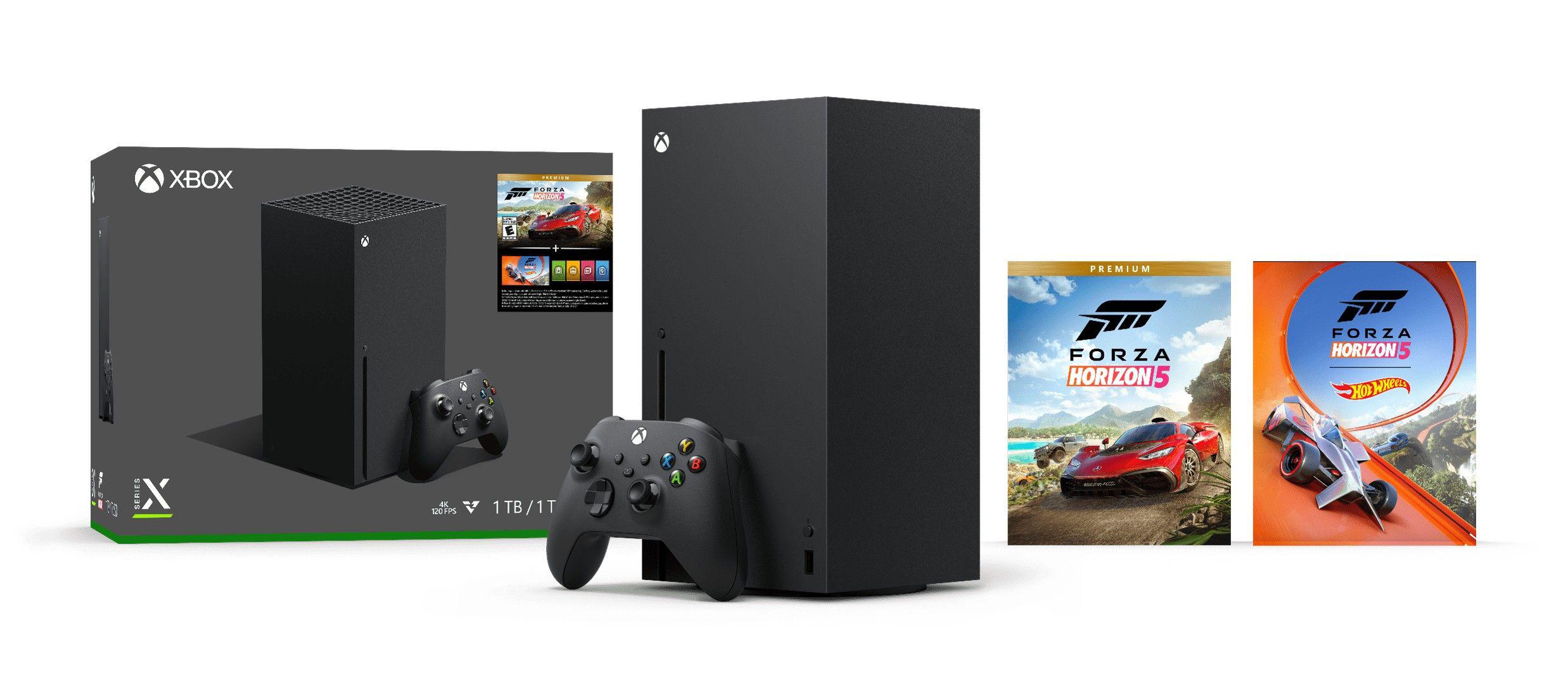 Xbox Series X recebendo novo pacote Forza Horizon 5