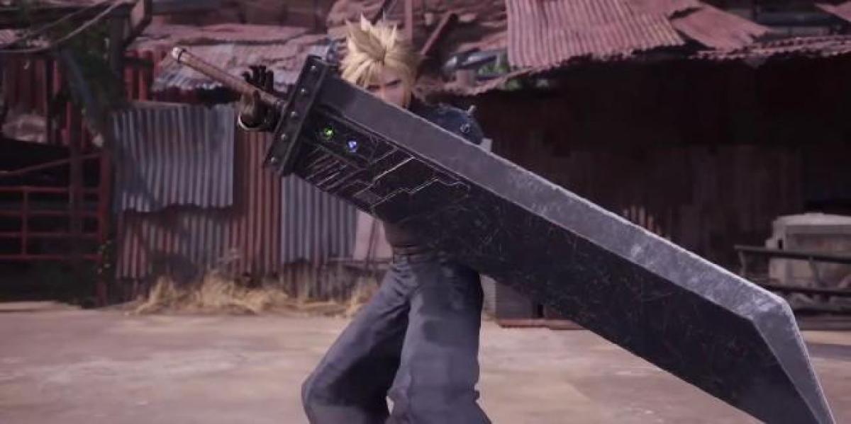 YouTuber compra exoesqueleto para empunhar a Buster Sword de Cloud de Final Fantasy 7