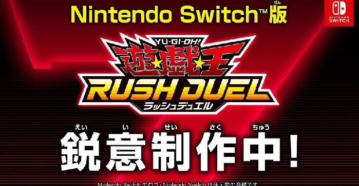 Yu-Gi-Oh! Jogo Rush Duel em desenvolvimento para Switch
