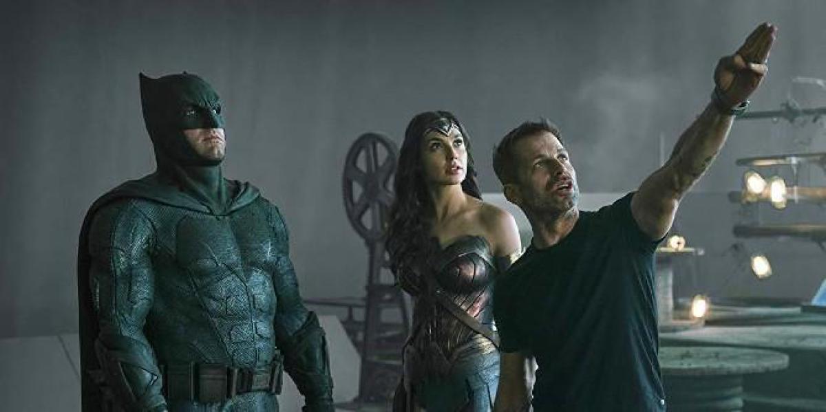 Zack Snyder decepcionado com a distribuição global de seu corte de Liga da Justiça