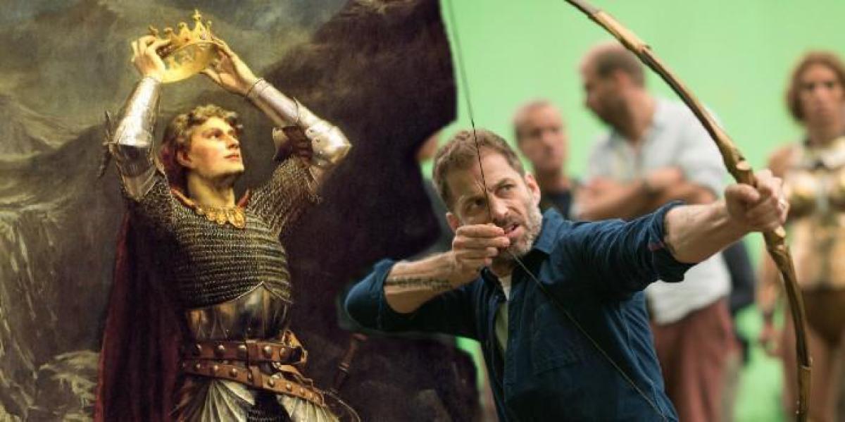 Zack Snyder é o diretor perfeito para um filme do Rei Arthur