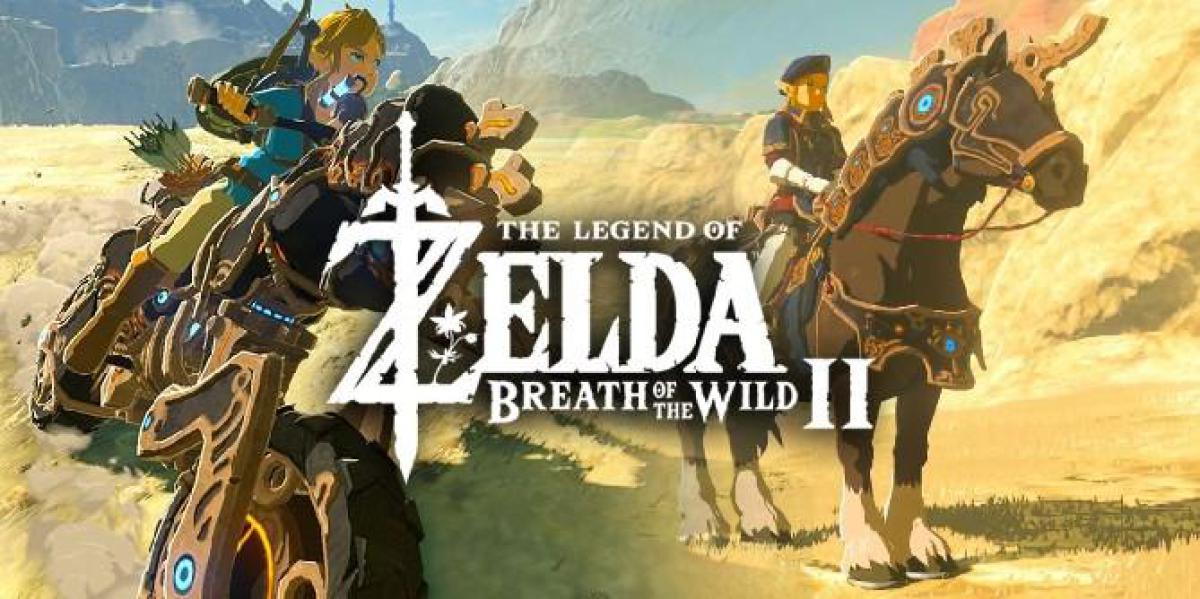 Zelda: Breath of the Wild 2 deve dar um salto de fé com suas montarias