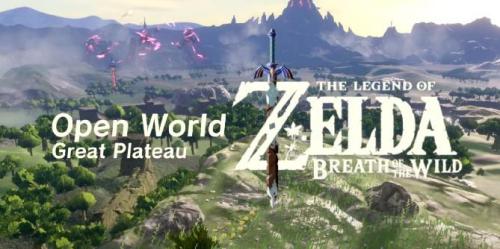 Zelda: Breath of the Wild s Great Plateau recriado para VRChat