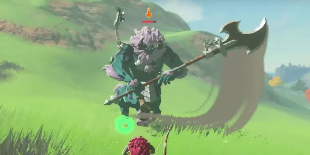 Zelda: Breath of the Wild Trick permite aos jogadores desarmar Lynels