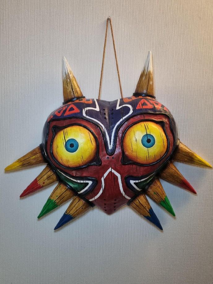Zelda Fan faz incrível réplica real da máscara de Majora