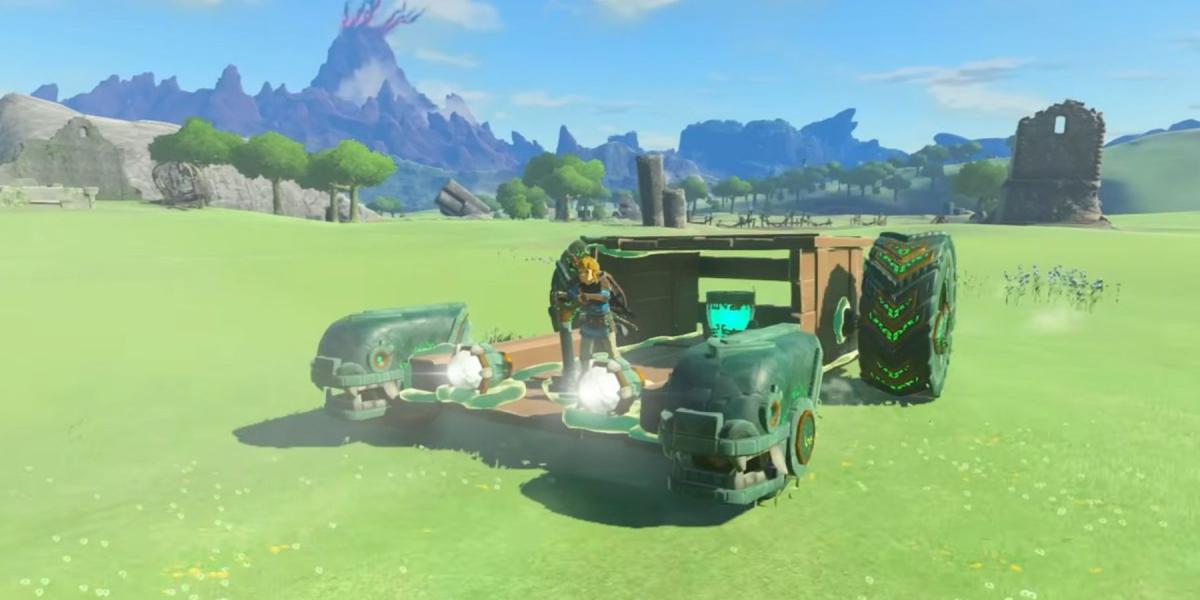 Zelda: Tears of the Kingdom’s Vehicle Crafting parece um Banjo-Kazooie: Nuts & Bolts de última geração