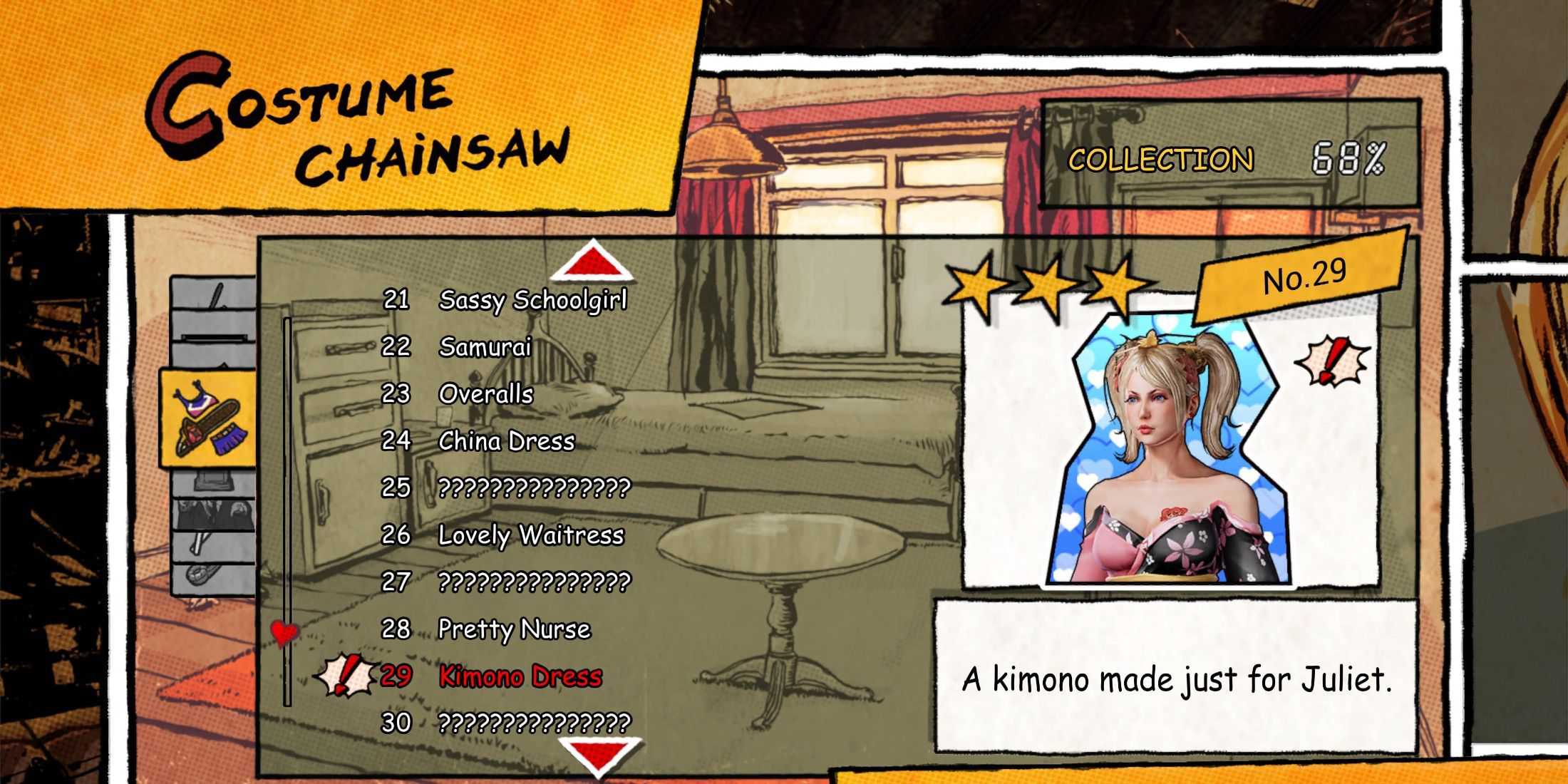 An image of the Kimono Dress skin for Juliet from Lollipop Chainsaw RePOP