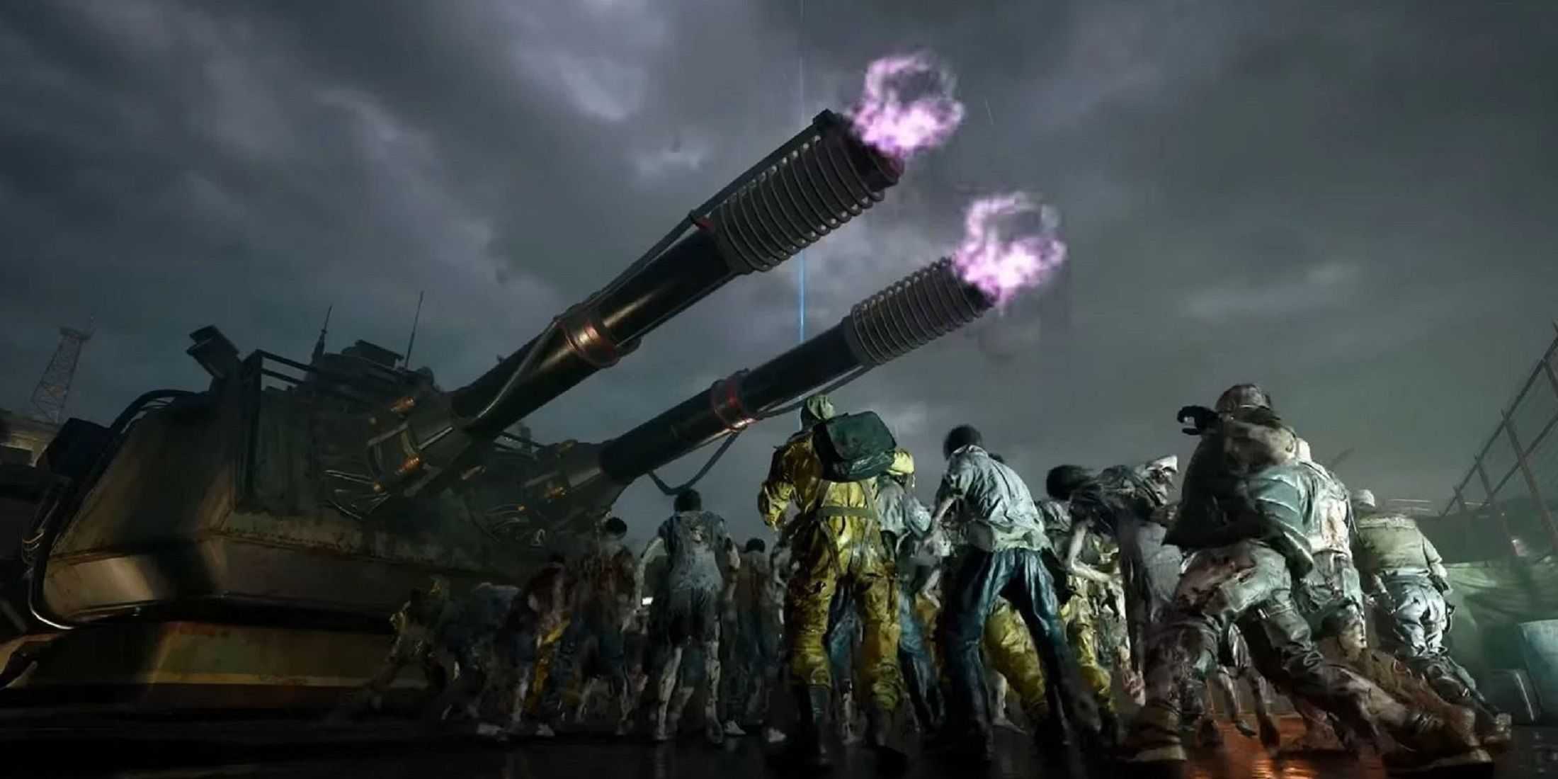 The Void Cannon as seen on the Terminus Island map in Black Ops 6 Zombies 