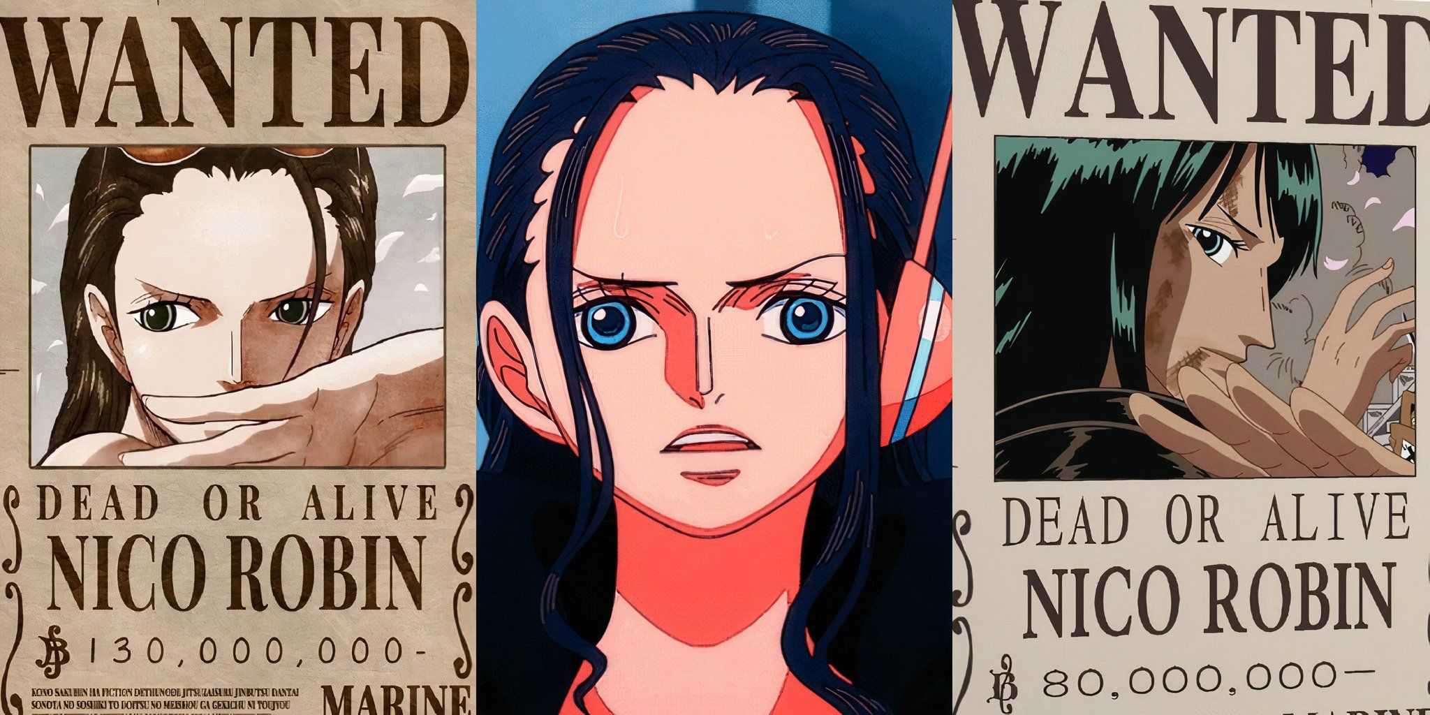 nico robin bounty uma peça