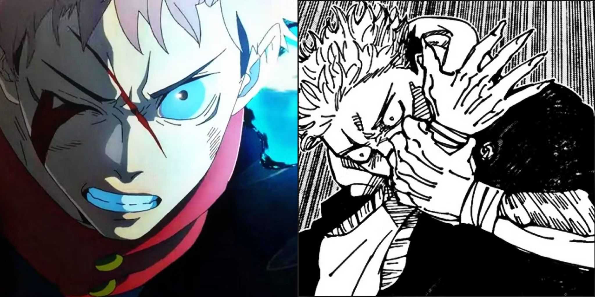 Yuji itadori amaldiçoou a técnica jujutsu kaisen