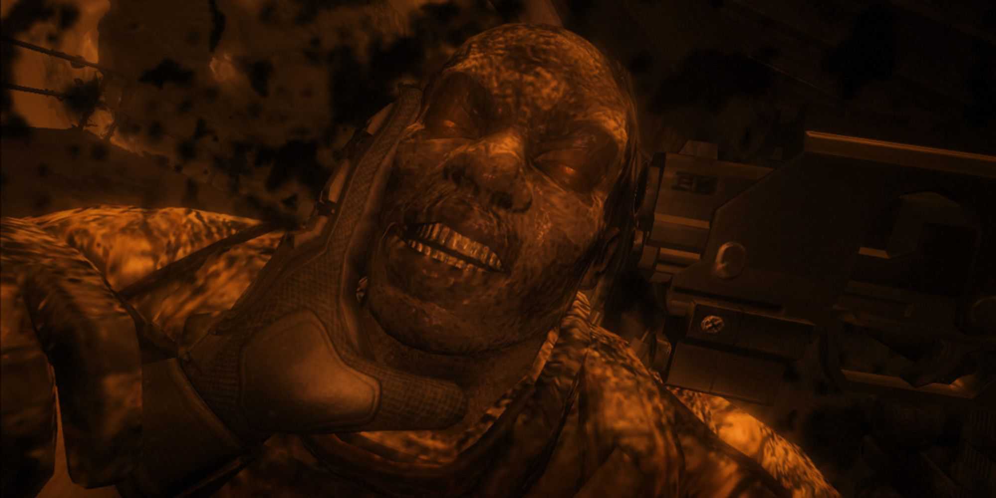 Holding a monsters face back in F.E.A.R 2: Project Origin