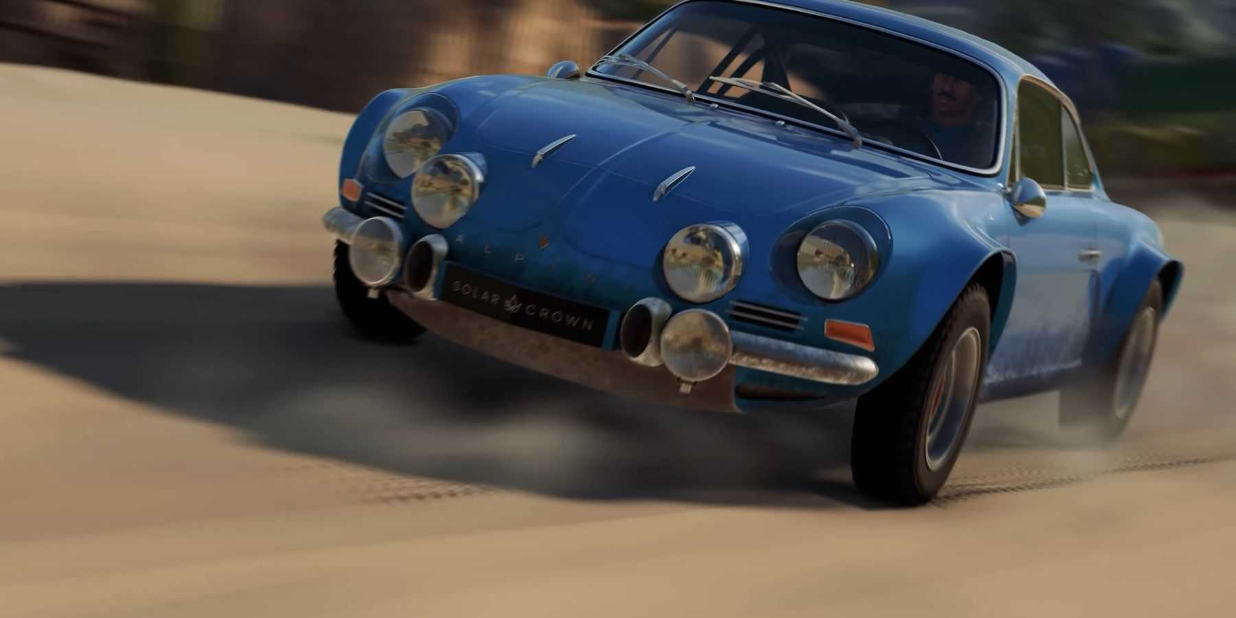 Alpine A110 showcased in Test Drive Unlimited Solar Crown