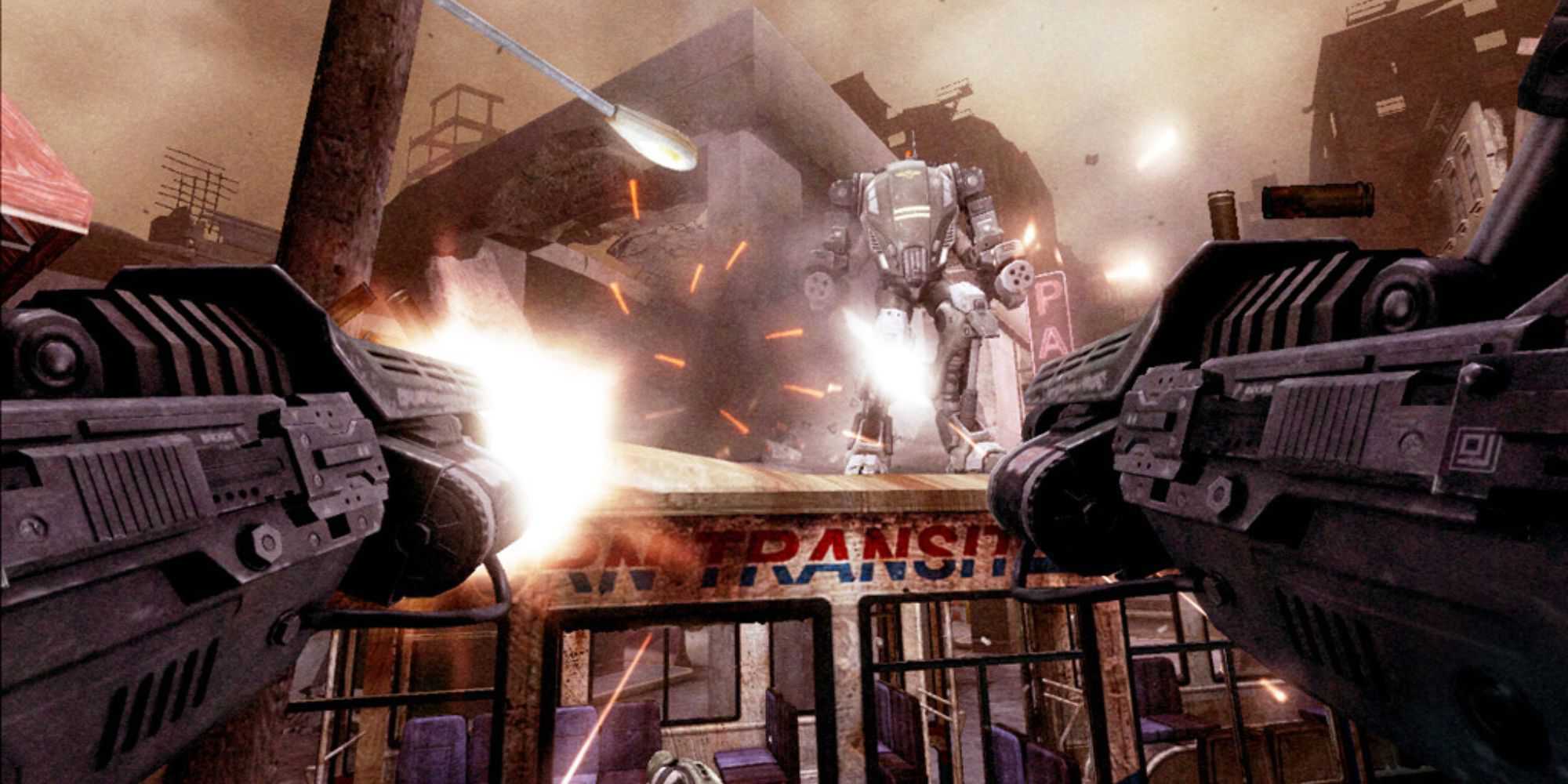 Shooting in F.E.A.R 2: Project Origin