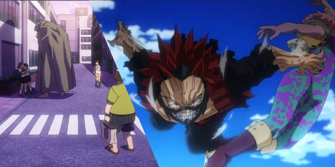 My Hero Academia Gigantomachia Eijiro Kirishima e Mina Ashido