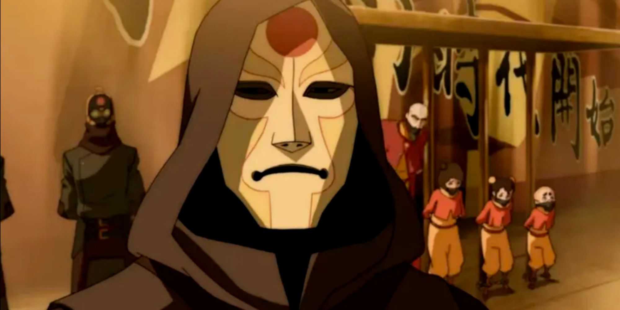 Avatar Melhores Dobradores de Água Amon Lendas de Korra Dobrador de Sangue