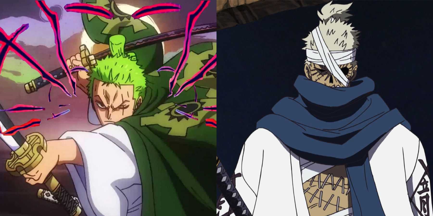 Roronoa zoro and Ryuma one piece