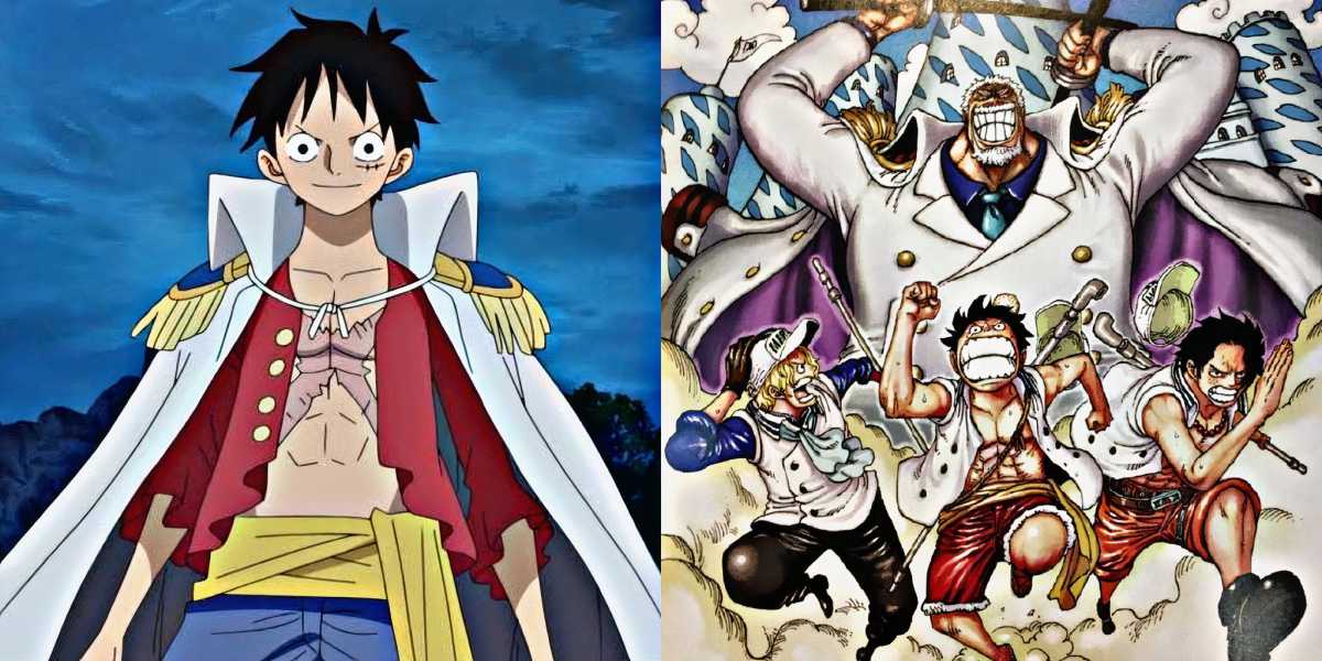 One Piece: E se Luffy fosse um fuzileiro naval?