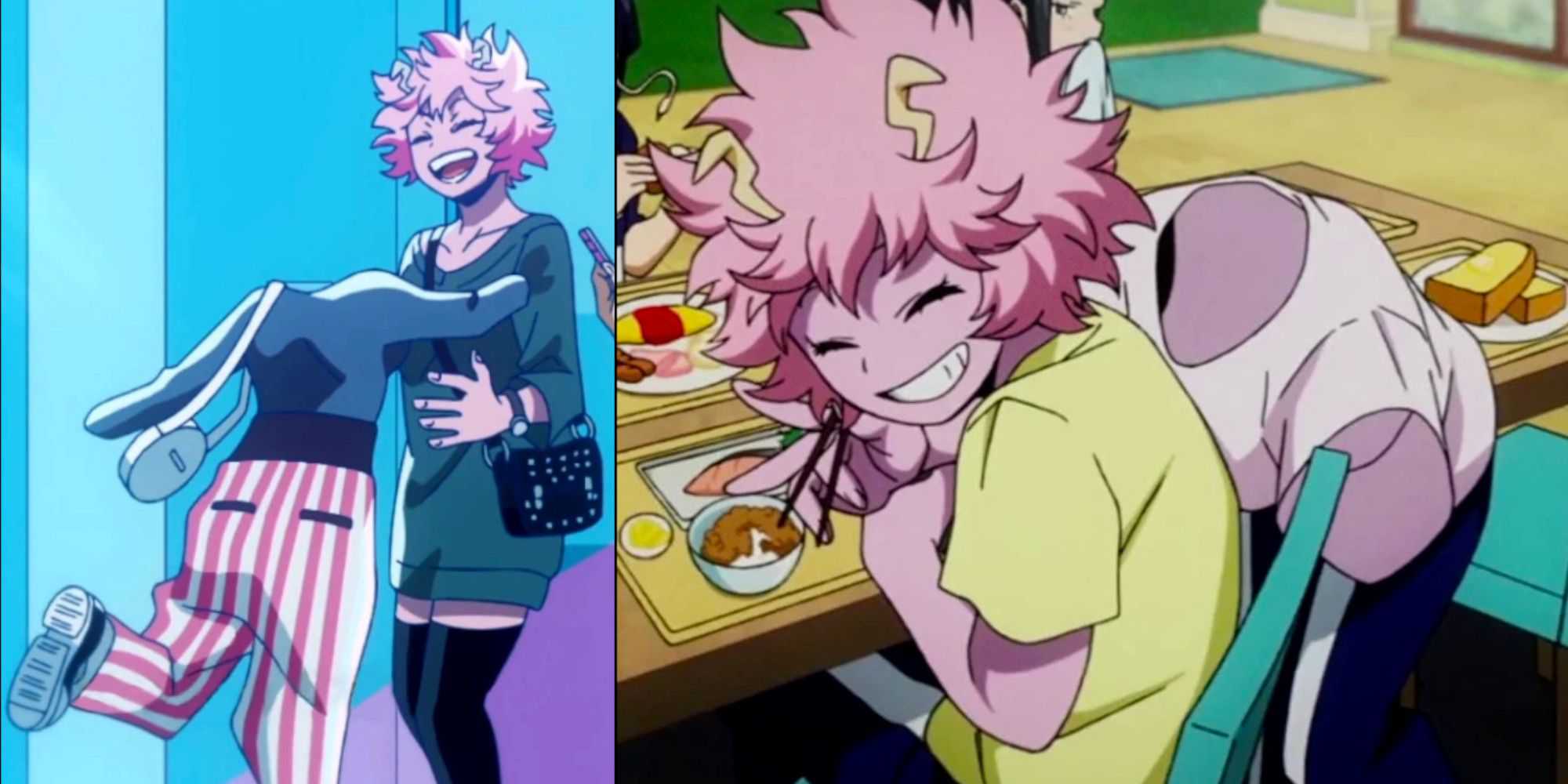 My Hero Academia: 7 melhores Gal Pals Toru Hagakure e Mina Ashido classe A