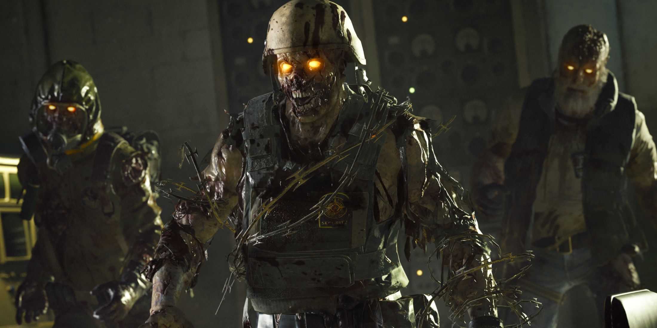 Three zombies from Call of Duty: Black Ops 6