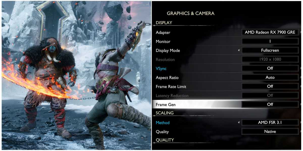 Dicas de Configurações Gráficas para Jogar God of War Ragnarok no PC