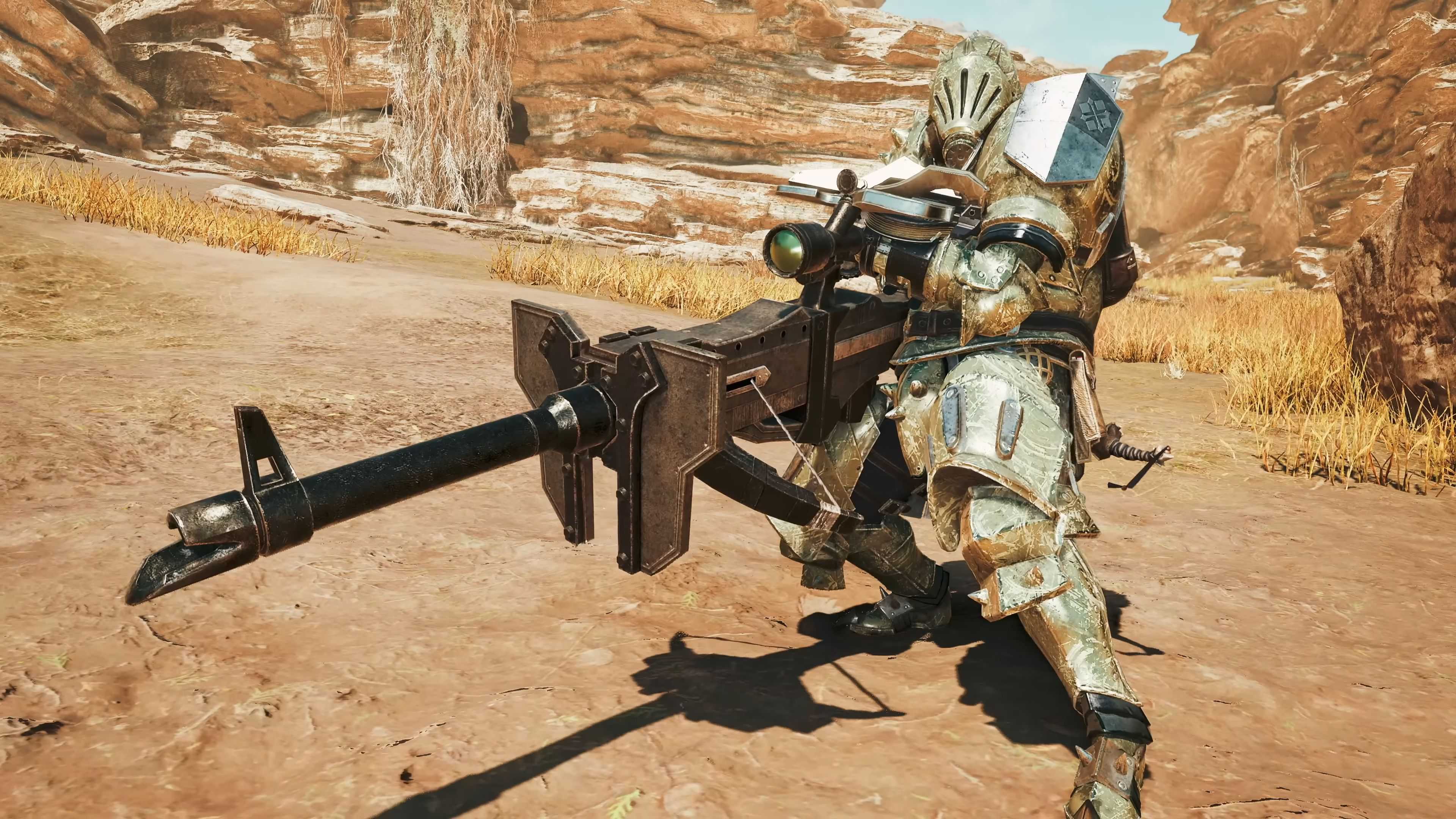 Preview of the Heavy Bowgun for Monster Hunter Wilds