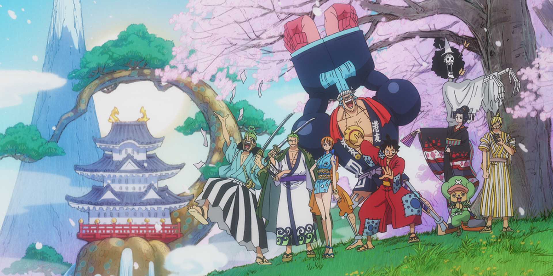 One Piece Straw Hats in Wano Country