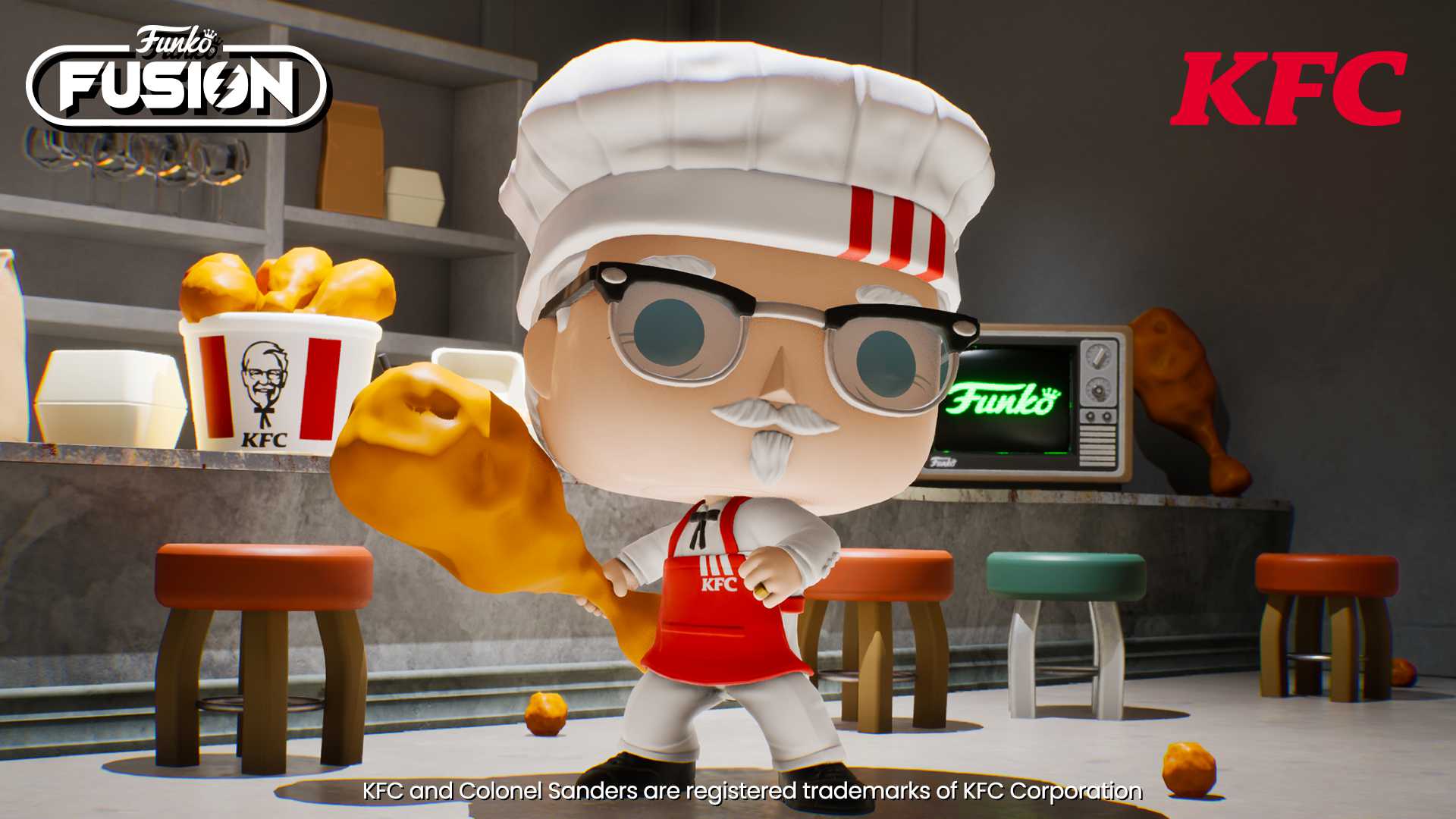 Funko FusionKFC Chef Colonel 1