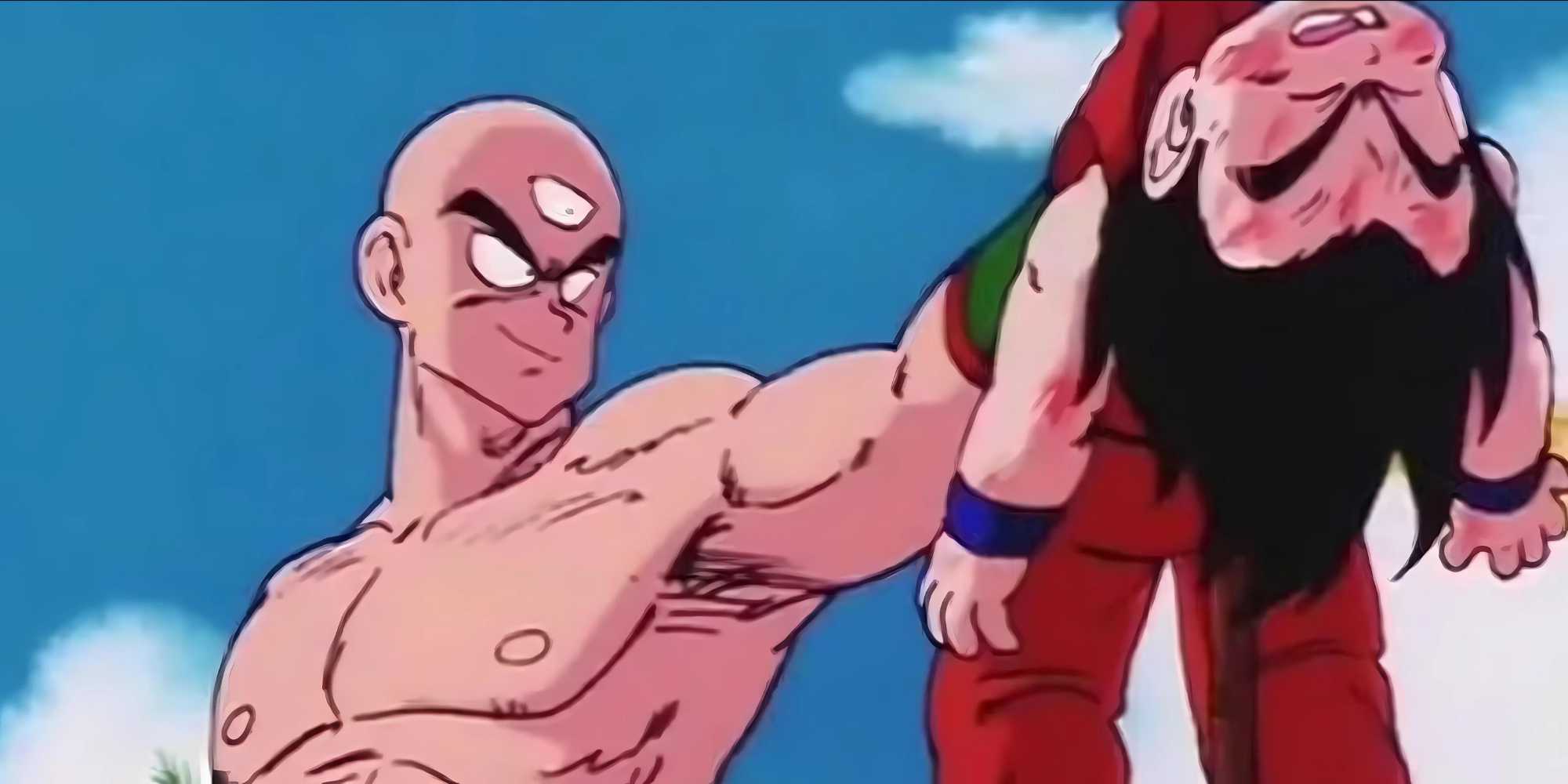 Goku VS Tenshinhan no 22º Torneio Mundial de Artes Marciais