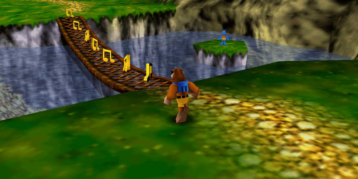 Banjo-Kazooie gameplay