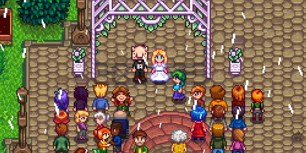 Máscara Blobfish Casamento Stardew Valley com Haley