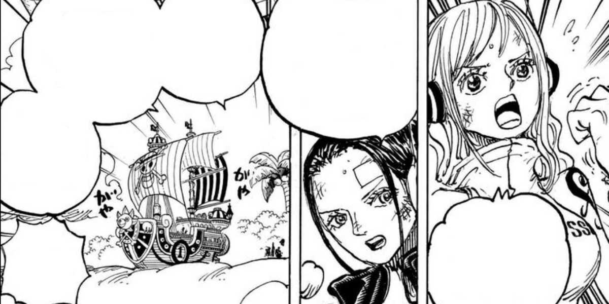 chapéu de palha escape nami nico robin one piece 1115