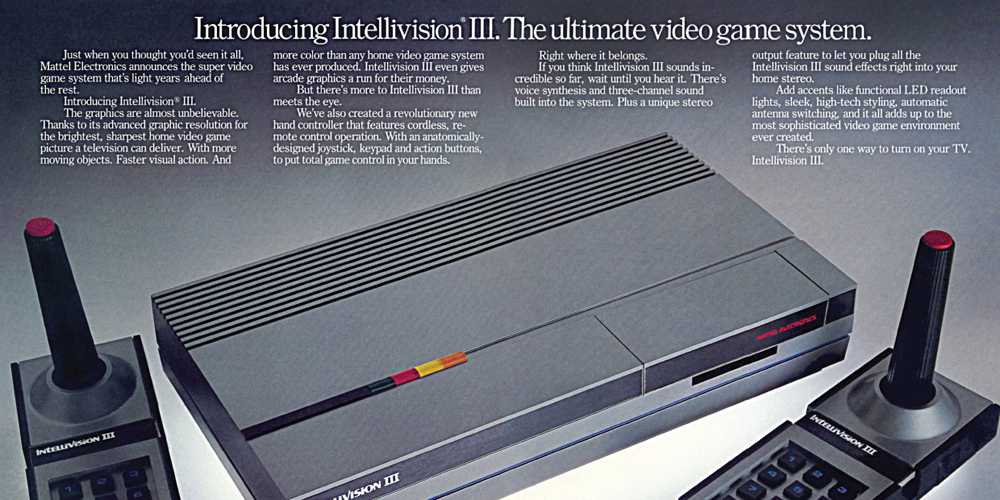 intellivision 3 advertisement