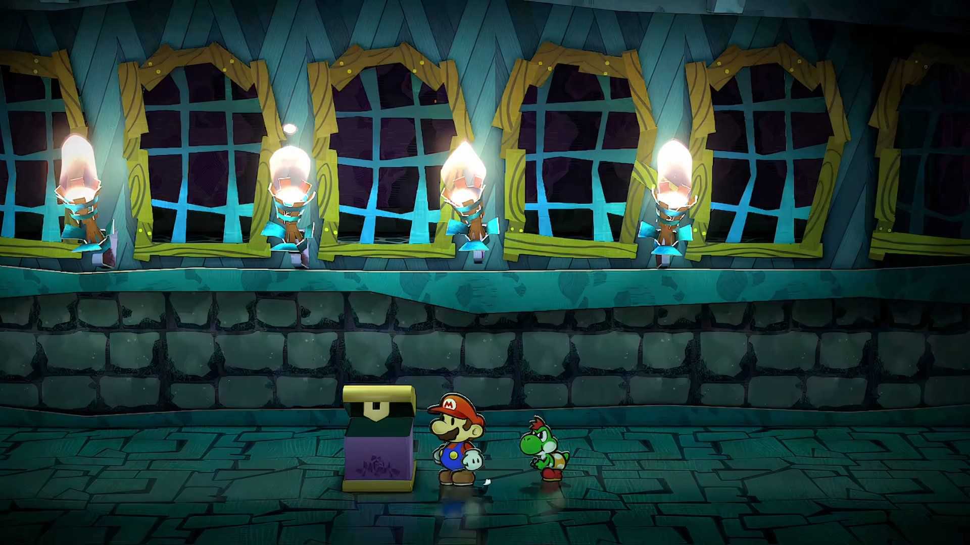 Paper Mario: A Porta dos Mil Anos - Caixa Creepy Steeple Boo