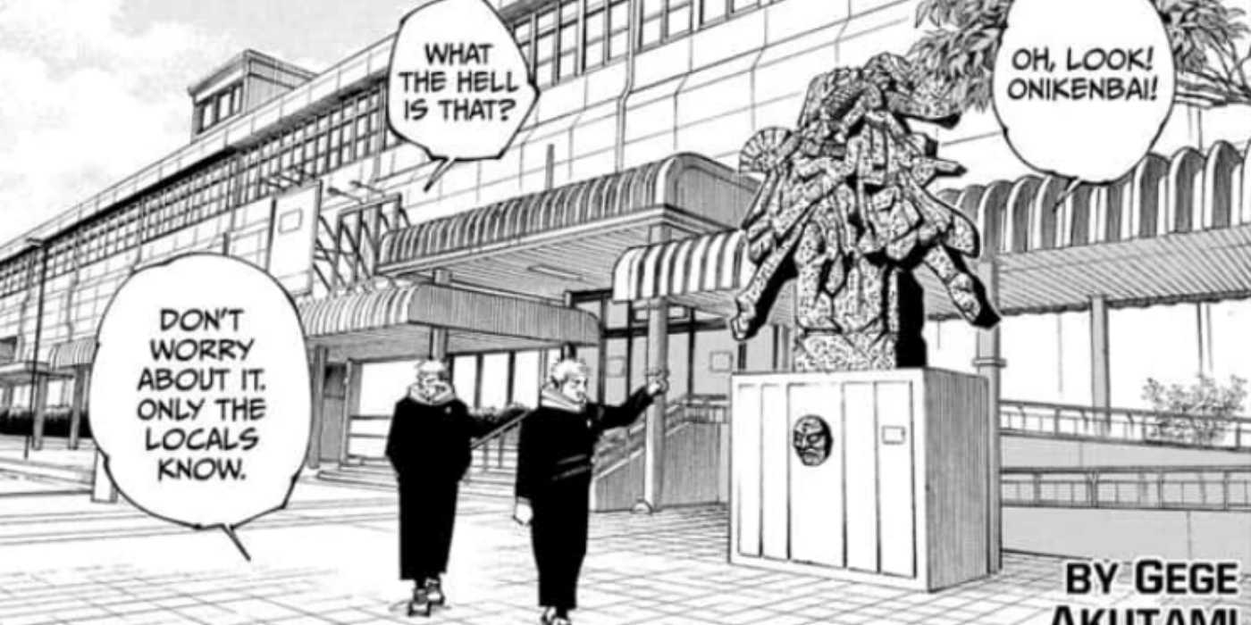 yuji showing sukuna around his domain jujutsu kaisen jjk 266