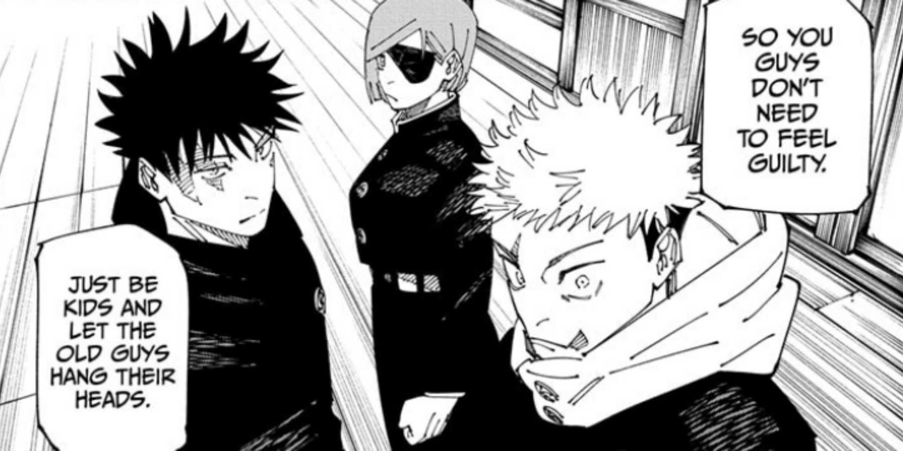 Yuji Megumi Nobara Jujutsu Kaisen JJK 269