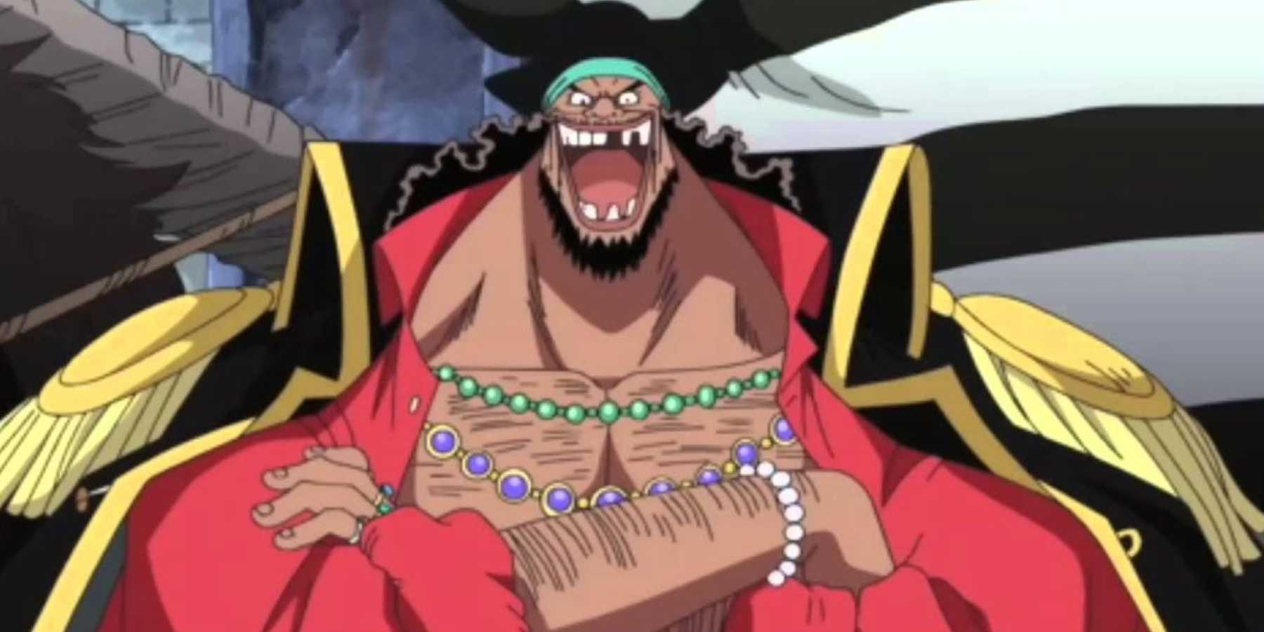 Barba Negra (One Piece) anime riso maligno