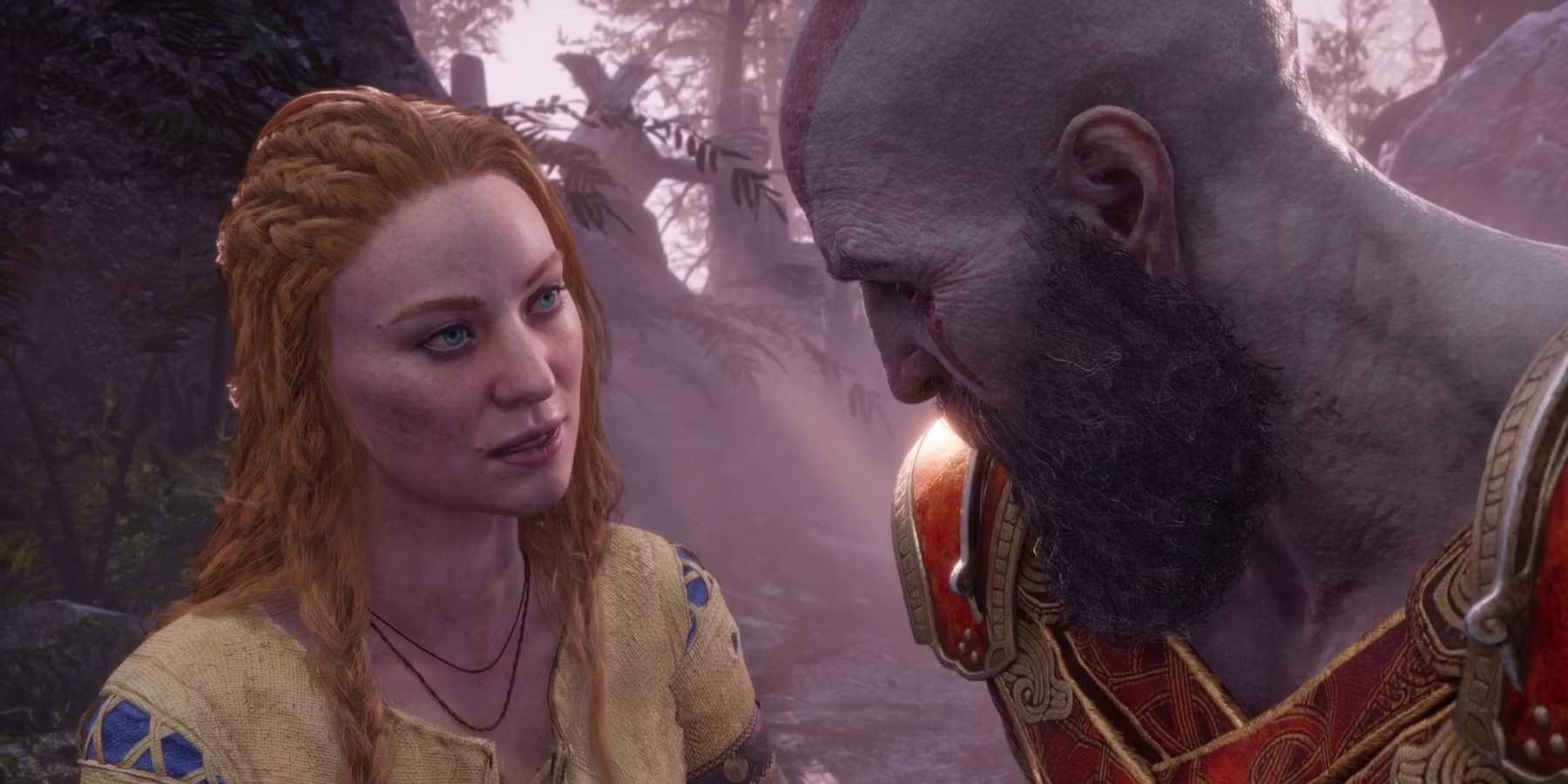 God of War Ragnarok Kratos and fey