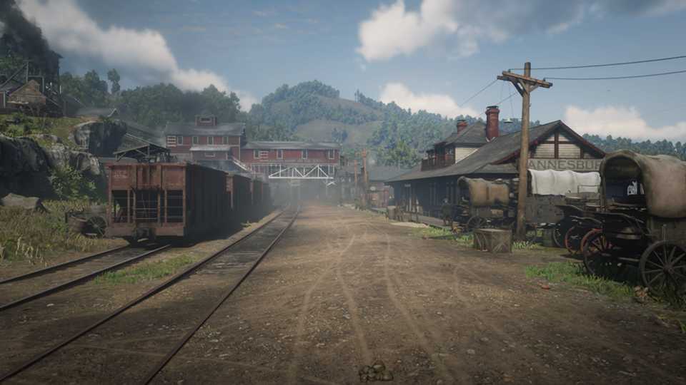 Red Dead Redemption 2 Annesburg Mining Town