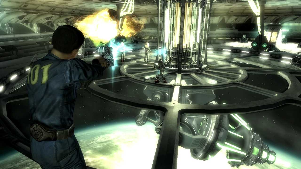 Mothership Zeta Fallout 3 combat