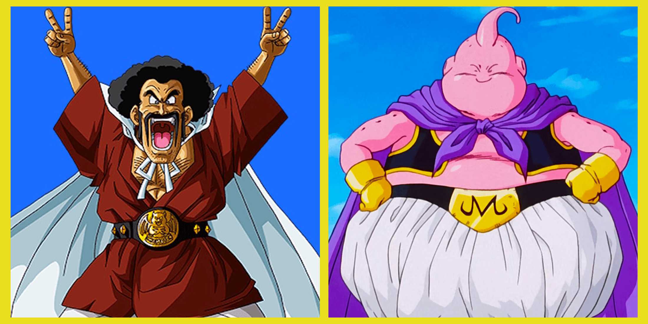 Dragon Ball Hercule Satan Majin Buu