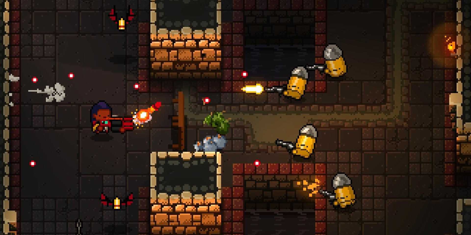 Entre na jogabilidade do Gungeon