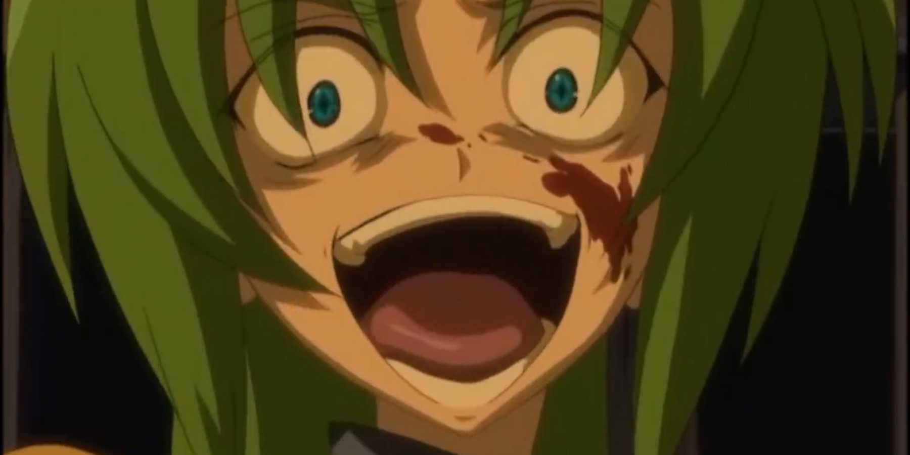 Shion Sonozaki (Higurashi When They Cry) anime riso maligno