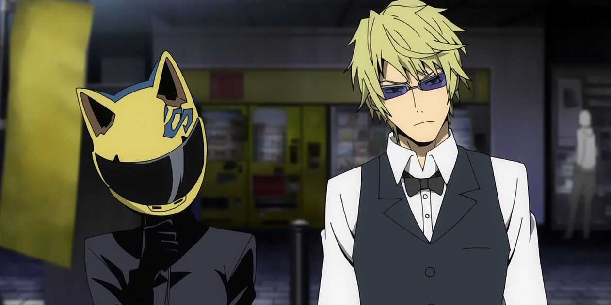 Durarara Celty e Shizuo lado a lado