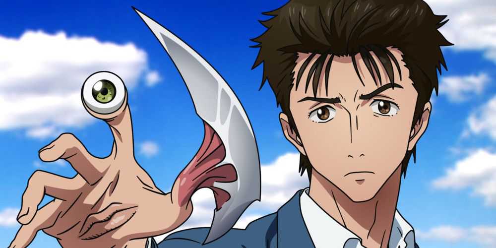 Parasita Anime Shinichi e Migi