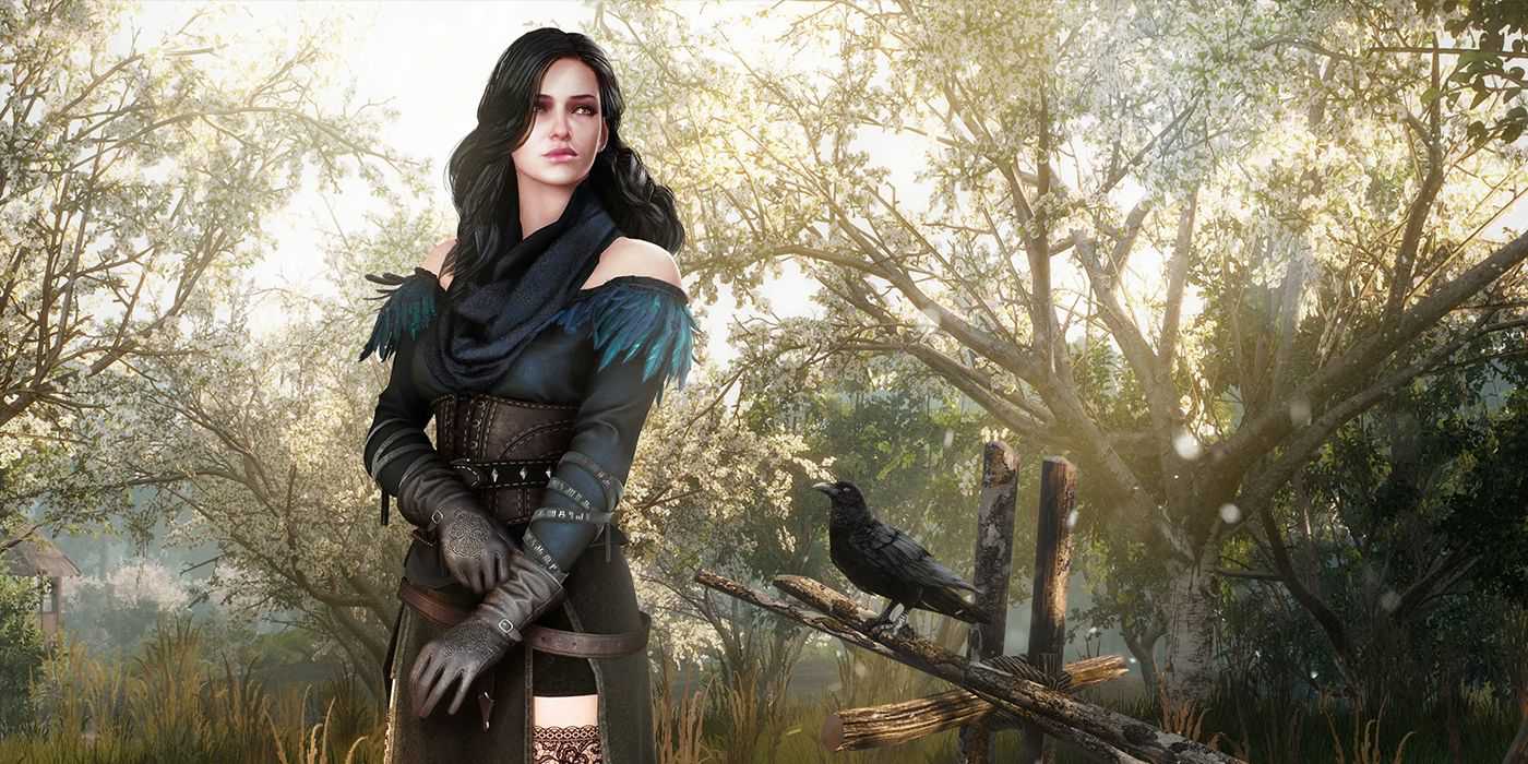 O visual alternativo de Yennefer em The Witcher 3