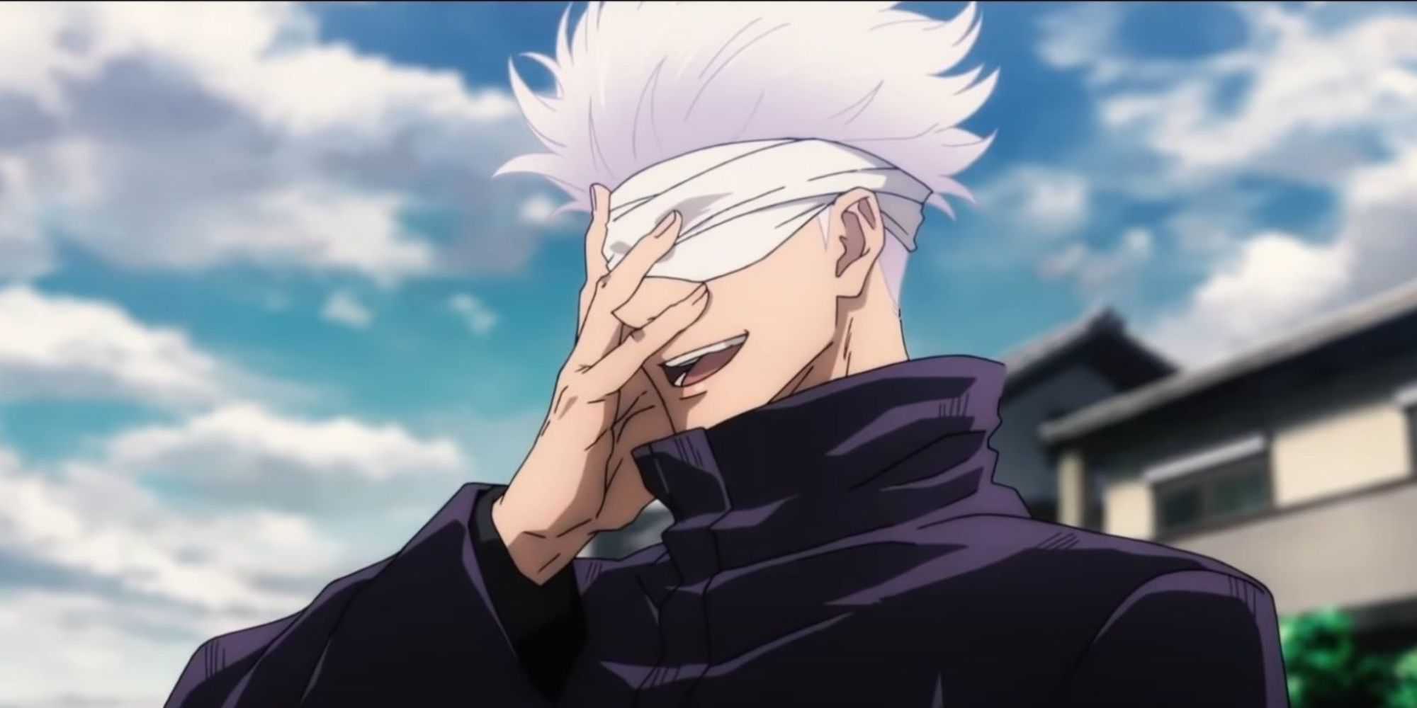 satoru gojo em jujutsu kaisen 0