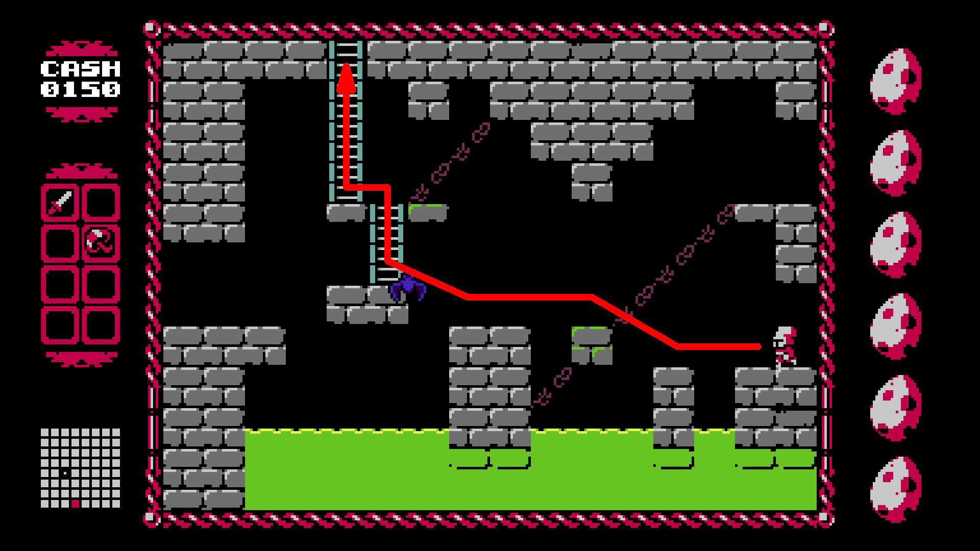 ufo 50 barbuta walkthrough 10