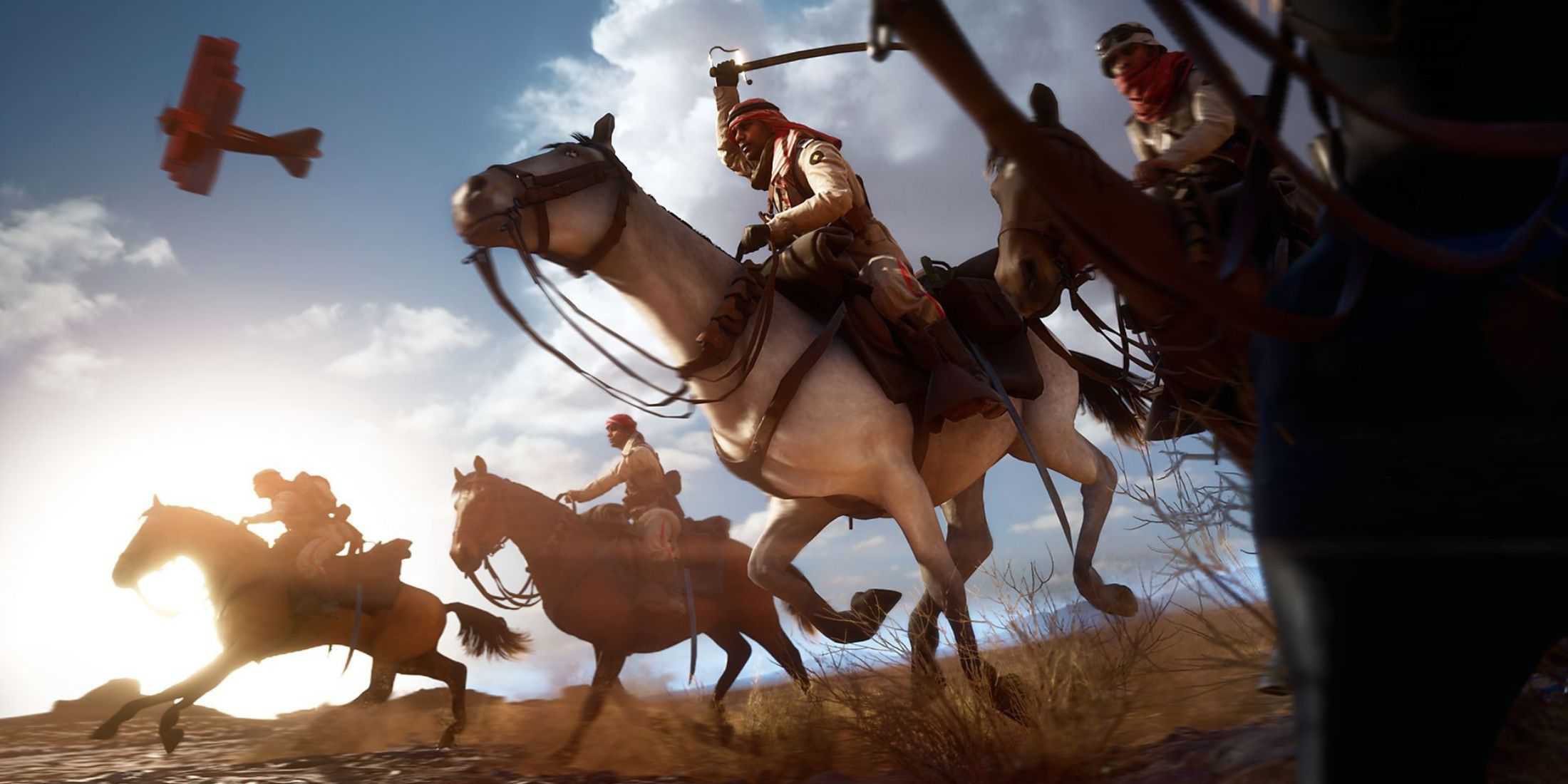 battlefield 1 characters on horses